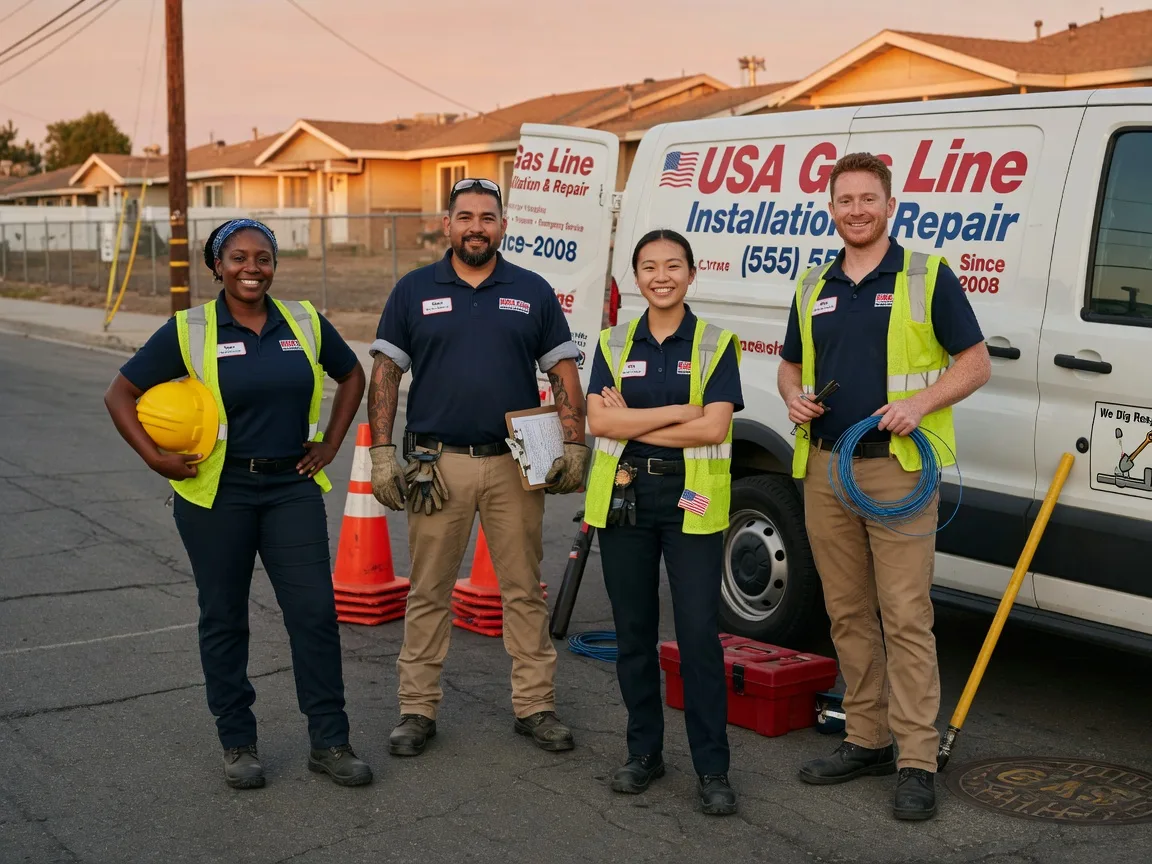 Gas Line Installation company in Oakfield, ME